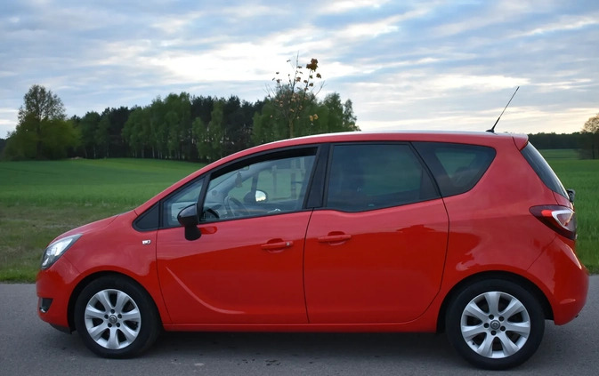 Opel Meriva cena 34900 przebieg: 149000, rok produkcji 2014 z Łask małe 781